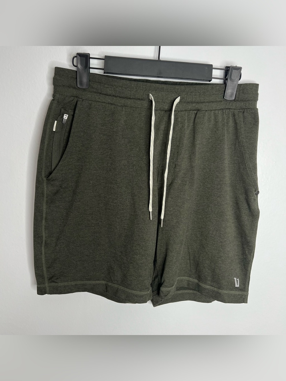 Vuori Ponto Shorts Mens Small?? Oregano Heather Green NO TAGS